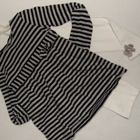 Little Miss Attitude, Girls Size S (4-5) Cotton Top with Leggings - Picture 2 of 7